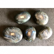 LABRADORITE Galet MAGNÉTIQUE  5 Pièces 