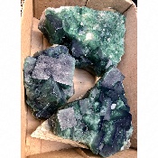 Fluorite brute lot de 3,16 kg