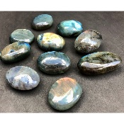 LABRADORITE GALET Lot de 10 pièces