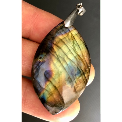 LABRADORITE Multicolore PENDENTIF 15,9 gr