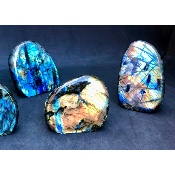 LABRADORITE FORME LIBRE Entièrement POLIE Lot de 2990g