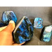 LABRADORITE bleue FORME LIBRE POLIE Lot de 2.38Kg