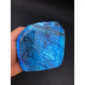 LABRADORITE AAA BLEUE  FORME LIBRE ENTIÈREMENT POLIE 1220 gr