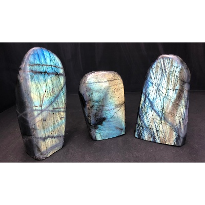 LABRADORITE Entièrement POLIE Lot de 4,02 kg