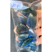 LABRADORITE bleue PENDENTIF Sachet de 10 Pièces