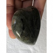 LABRADORITE VIOLETTE  COEUR 186 gr