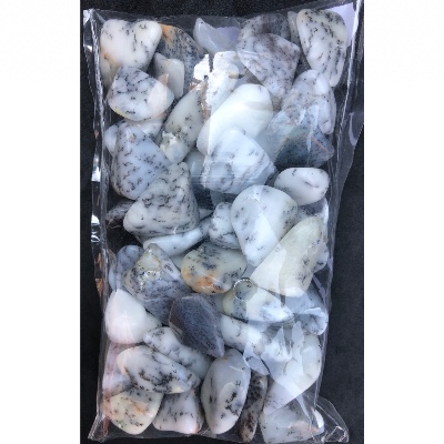 AGATE DENDRITIQUE ROULÉE sachet de 250g
