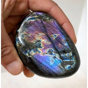 LABRADORITE GALET VIOLET 203g