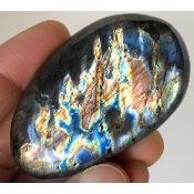 LABRADORITE GALET ARC-EN-CIEL 87g