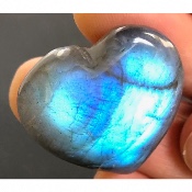 LABRADORITE BLEUE petit COEUR