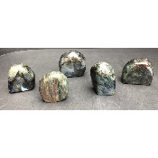 LABRADORITE bleue FORME LIBRE polie Lot de 12pièces 