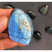 LABRADORITE FORME LIBRE Entièrement POLIE Lot de 620g