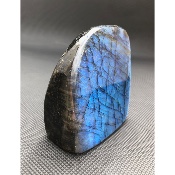 LABRADORITE AAA BLEUE  FORME LIBRE ENTIÈREMENT POLIE 1220 gr