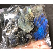 LABRADORITE UNE FACE POLIE Lot de 500g