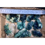 Fluorite brute lot de 10 pièces