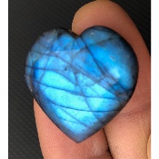 LABRADORITE BLEUE petit COEUR