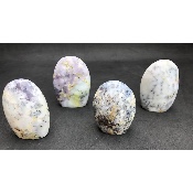 AGATE DENDRITIQUE FORME LIBRE Lot de 4 pièces
