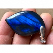 LABRADORITE Bleue Foncée PENDENTIF 10,6 g