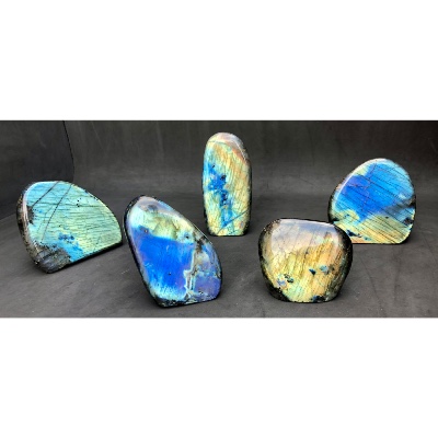 LABRADORITE FORME LIBRE Entièrement POLIE Lot de 3,15 kg