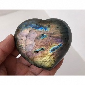 LABRADORITE MULTICOLORE COEUR 350 gr