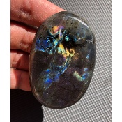 LABRADORITE GALET MULTICOLORE 117 gr