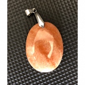 PIERRE DE LUNE ORANGE PENDENTIF