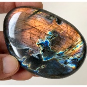 LABRADORITE GALET VIOLET-MULTICOLORE 176g