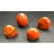 JASPE ROUGE FORME LIBRE lot de 4 Pièces