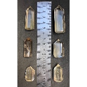CITRINE PRISME sachet de 6 pièces
