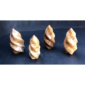 ARAGONITE FLAMME Lot de 4 pièces