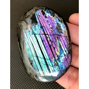 LABRADORITE GALET bicolor 112g