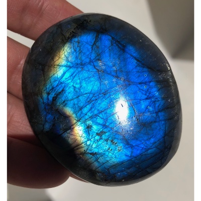 LABRADORITE GALET BLEU 144 gr