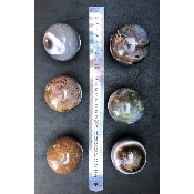 JASPE BOULE lot de 6 pièces
