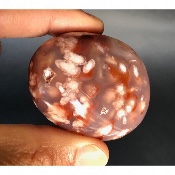 AGATE  FLEUR GALET 116 gr