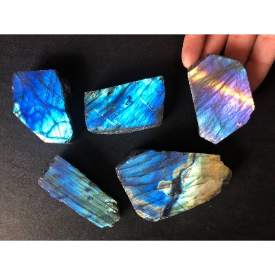 LABRADORITE MAGNÉTIQUE paquet de 5 Pièces