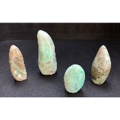 GARNIERITE FORME LIBRE Lot de 4 Pièces