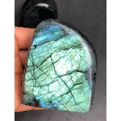 LABRADORITE Entièrement POLIE Lot de 4 Pièces