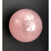 QUARTZ ROSE BOULE étoilée 815 gr