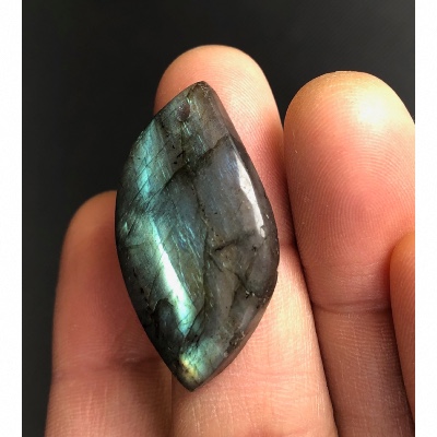 LABRADORITE VERTE PENDENTIF