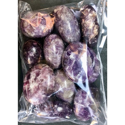 LÉPIDOLITE GALET Lot de 500g