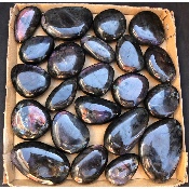 LABRADORITE Multicolore-violet GALET Carton de 22 pièces