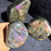 LABRADORITE Entièrement POLIE Lot de 1,8 kg