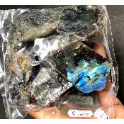 LABRADORITE UNE FACE POLIE Lot de 500g