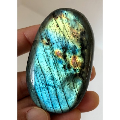 LABRADORITE GALET BLEU-VERT 95g