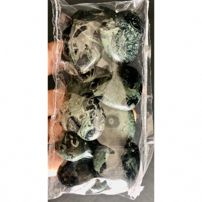 JASPE KAMBABA COEUR sachet de 10 pièces