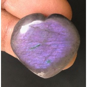 LABRADORITE VIOLETTE petit COEUR