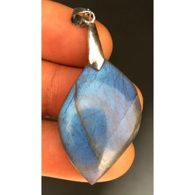 LABRADORITE Bleue PENDENTIF 8,8 gr