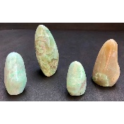 GARNIERITE FORME LIBRE Lot de 4 Pièces