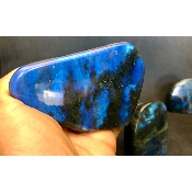 LABRADORITE bleue FORME LIBRE polie Lot de 7 pièces 