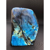 LABRADORITE BLEUE  FORME LIBRE ENTIÈREMENT POLIE 1090 gr